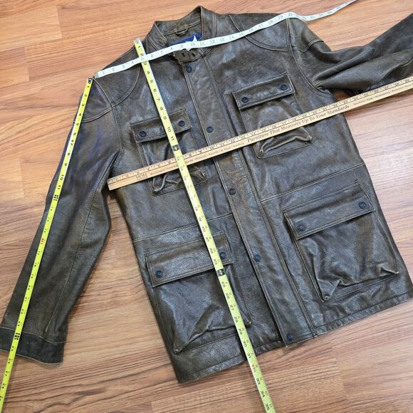 Wilsons M. Julian Mens M Dean Winchester Supernatural Leather Jacket Coat Moto - Picture 15 of 15